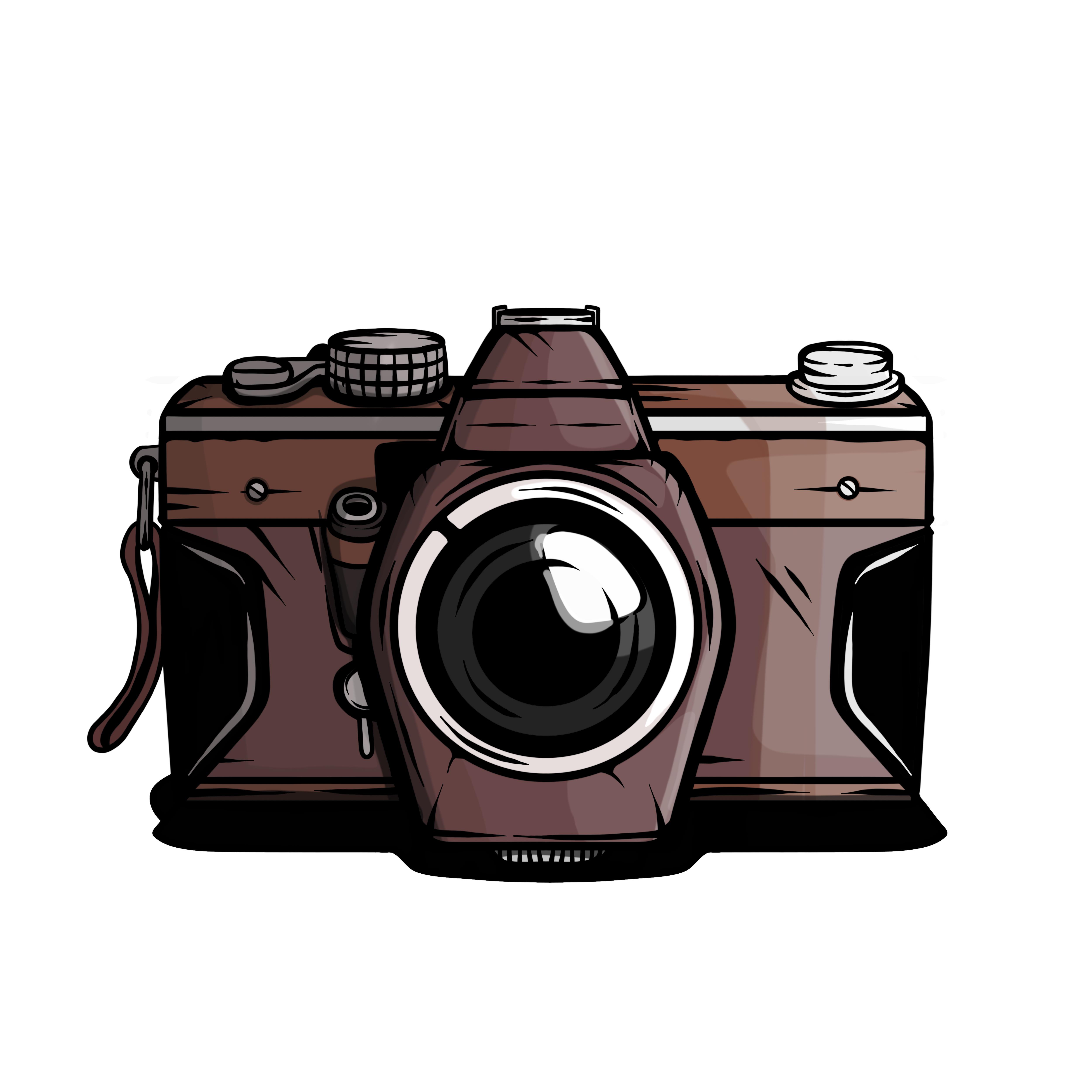 Tričko s potiskem Fotoaparát