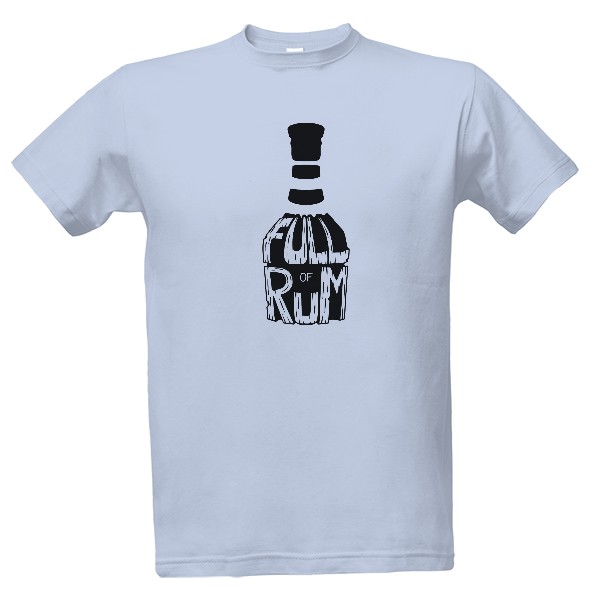 Tričko s potiskem Rum