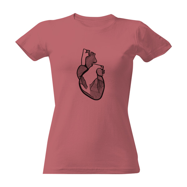 Tričko s potiskem Srdce