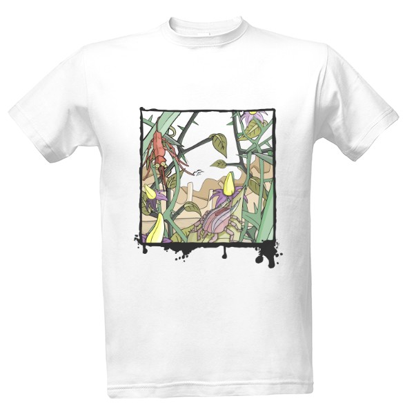 Tričko s potiskem Mars