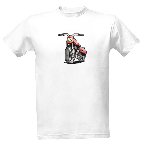 Tričko s potiskem Motorka