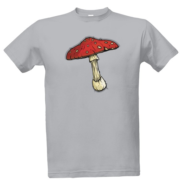 Tričko s potiskem Muchomůrka